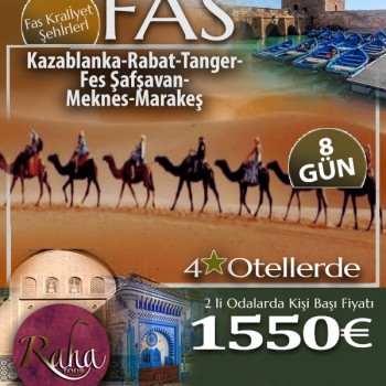 Fas Turu<br> 8 Gün