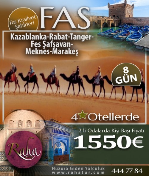 Fas Turu<br> 8 Gün