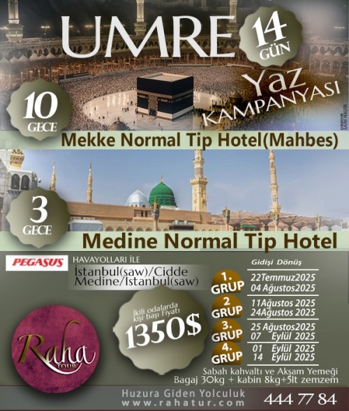 UMRE 14 GÜN